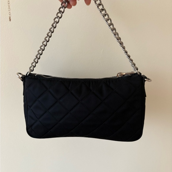 Prada Quilted Black Mini Bag with Chain Strap - Picture 2 of 6